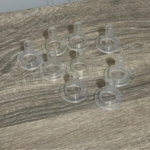 Lot of 9 Dr. Brown's Nipples Narrow Baby Bottles Level 1 NEW WITHOUT BOX